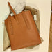 Cognac Eco-Leather Shoulder Bag thumbnail 4