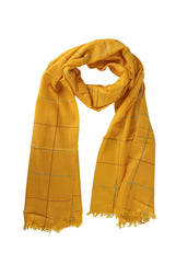 Goldenrod Kantha Stitch Scarf