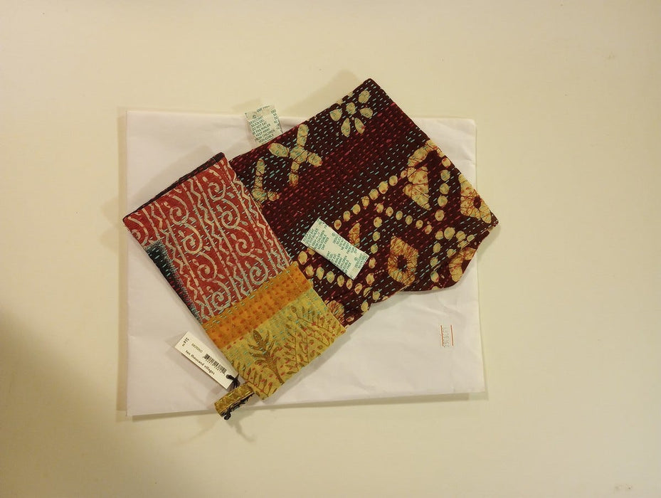 Kantha Stitched Stocking 6