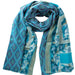 Kantha Diamonds Silk Scarf thumbnail 3