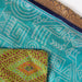 Kantha Diamonds Silk Scarf thumbnail 7