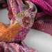 Patchwork Kantha Silk Shawl thumbnail 8