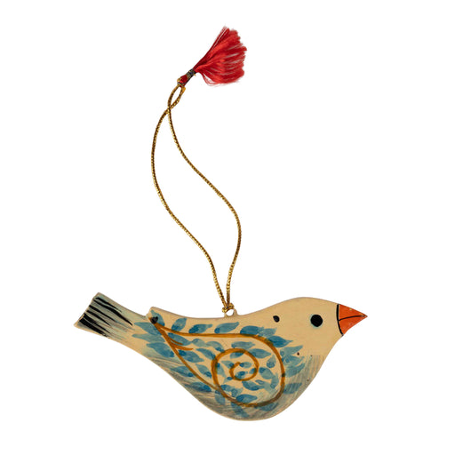 Wood Song Bird Ornament