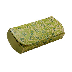 Leather Glasses Case Green