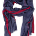 Navy and Red Scarf thumbnail 1