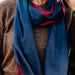 Navy and Red Scarf thumbnail 2