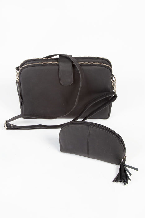 Eco-Leather Curved Clutch 3