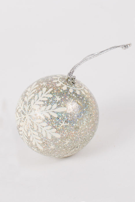 Glitter Snowflake Ornament 2