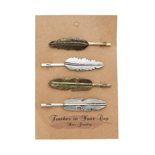 Feather Folklore Hair Clips