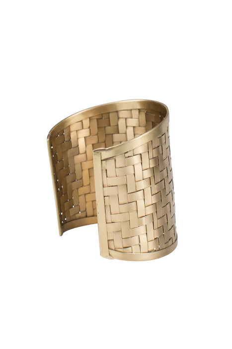 Basket Weave Cuff Bracelet 1