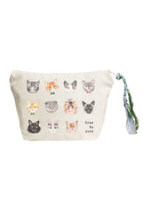 Free To Love Pouch (Cats)