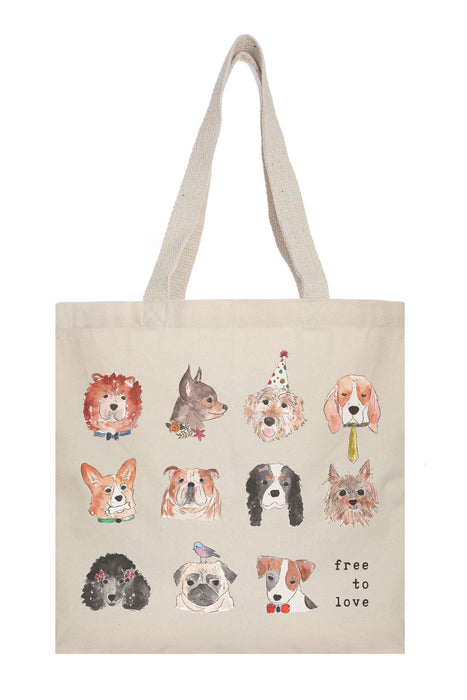 Free to Love Tote (Dogs) 1