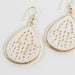 Fretwork Flower Earrings thumbnail 2