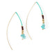 Apatite Wire Earrings thumbnail 1