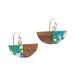Water and Wood Earrings thumbnail 2