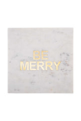 Be Merry Marble Tray