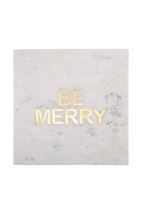 Be Merry Marble Tray 1