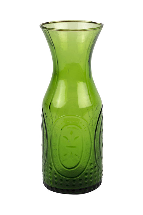 Embossed Glass Carafe 1