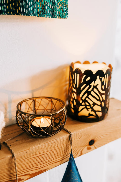 Forest Candle Holder (LG) 6