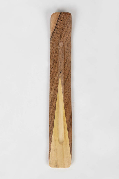 Two-Tone Wood Incense Holder 2