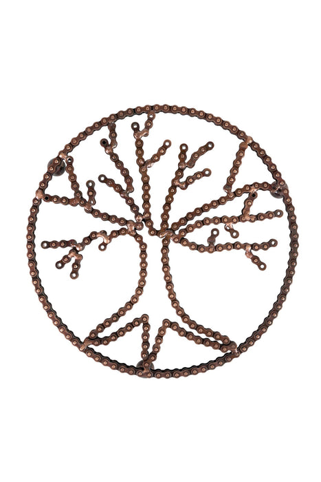 Tree of Life Bike Chain Trivet 1