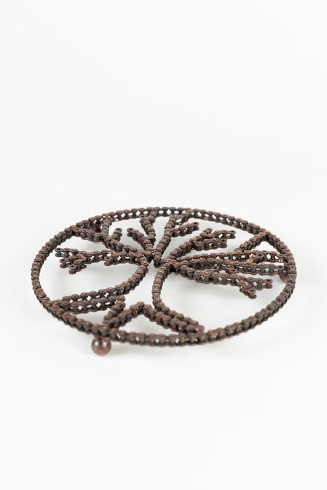 Tree of Life Bike Chain Trivet 4