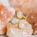 Moonstone Cuff Ring thumbnail 3