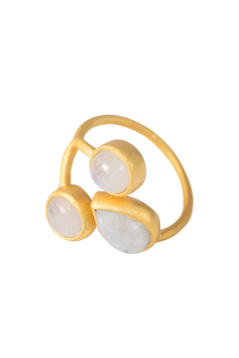 Moonstone Cuff Ring 1