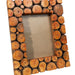 5x7 Wood Slice Frame thumbnail 1