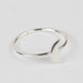 Silver Crescent Moon Ring thumbnail 2