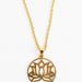 Perseverance Lotus Necklace thumbnail 2