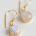 Moonstone Dew Drop Earrings thumbnail 2