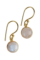 Moonstone Dew Drop Earrings