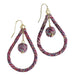 Wrapped Teardrop Earrings thumbnail 1