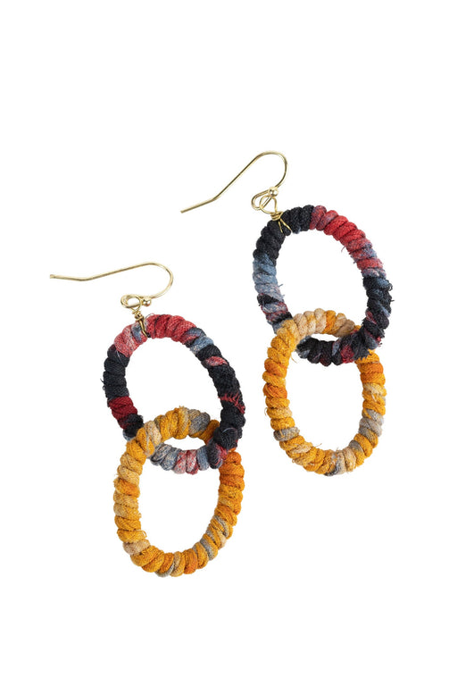 Sari Links Earrings