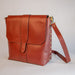 Eco-Leather Toffee Messenger Bag thumbnail 3