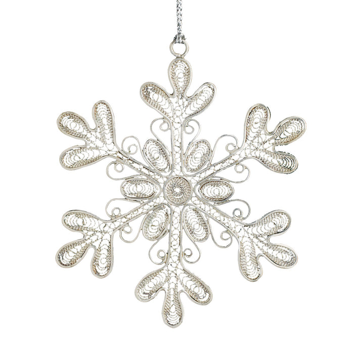 Filigree Snowflake Ornament 1