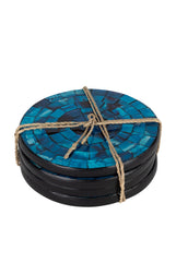 Tropical Waters Mosaic Coasters