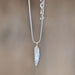 Silver Feather Necklace thumbnail 2