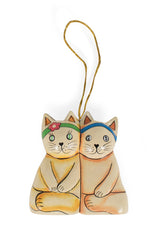 Cat Buddies Ornament