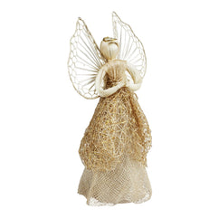 Sinamay Tree Topper Angel