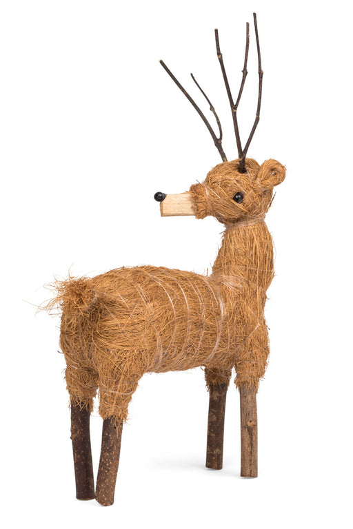 Standing Coir Reindeer