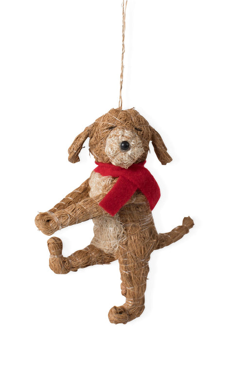 Stretching Dog Ornament