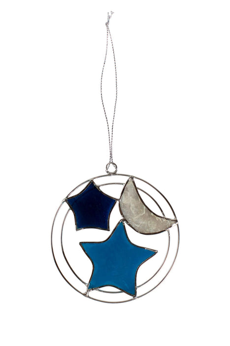 Starry Night Capiz Ornament 1