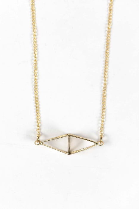 Capiz Prism Necklace 2