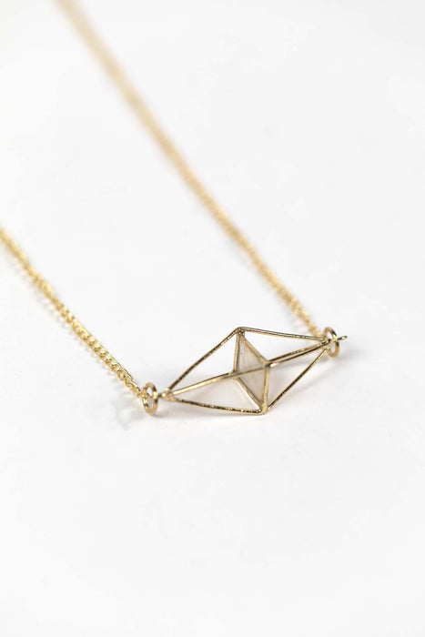 Capiz Prism Necklace 3