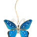 Blue Butterfly Capiz Ornament thumbnail 1