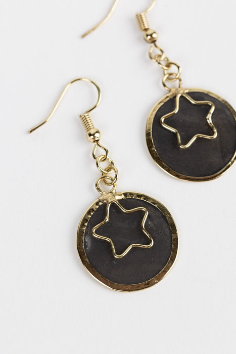 North Star Capiz Earrings 2