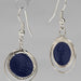 Cobalt Treasure Capiz Earrings thumbnail 2