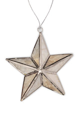 Bright Star Capiz Ornament